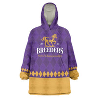 Personalized Breeders Horse Racing 2025 Wearable Blanket Hoodie Del Mar Awaits - Wonder Print Shop