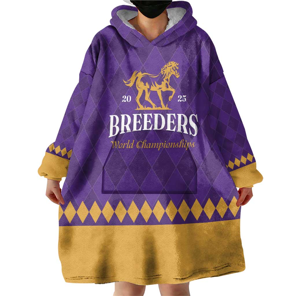 Personalized Breeders Horse Racing 2025 Wearable Blanket Hoodie Del Mar Awaits - Wonder Print Shop