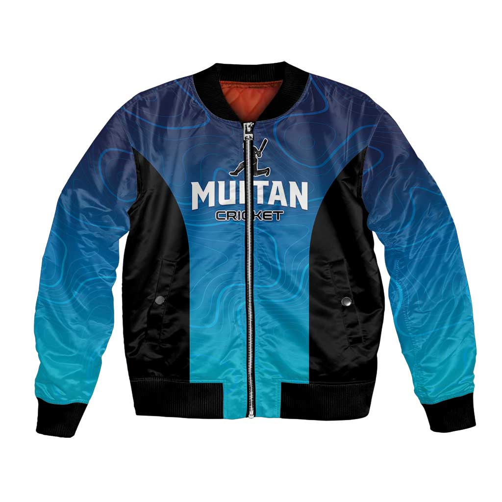 Custom Multan Cricket Bomber Jacket Sultan Dreams Do Come True - Wonder Print Shop