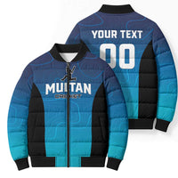 Custom Multan Cricket Bomber Puffer Jacket Sultan Dreams Do Come True - Wonder Print Shop