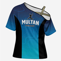 Custom Multan Cricket Cross Shoulder Shirt Sultan Dreams Do Come True - Wonder Print Shop