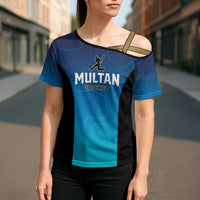 Custom Multan Cricket Cross Shoulder Shirt Sultan Dreams Do Come True - Wonder Print Shop