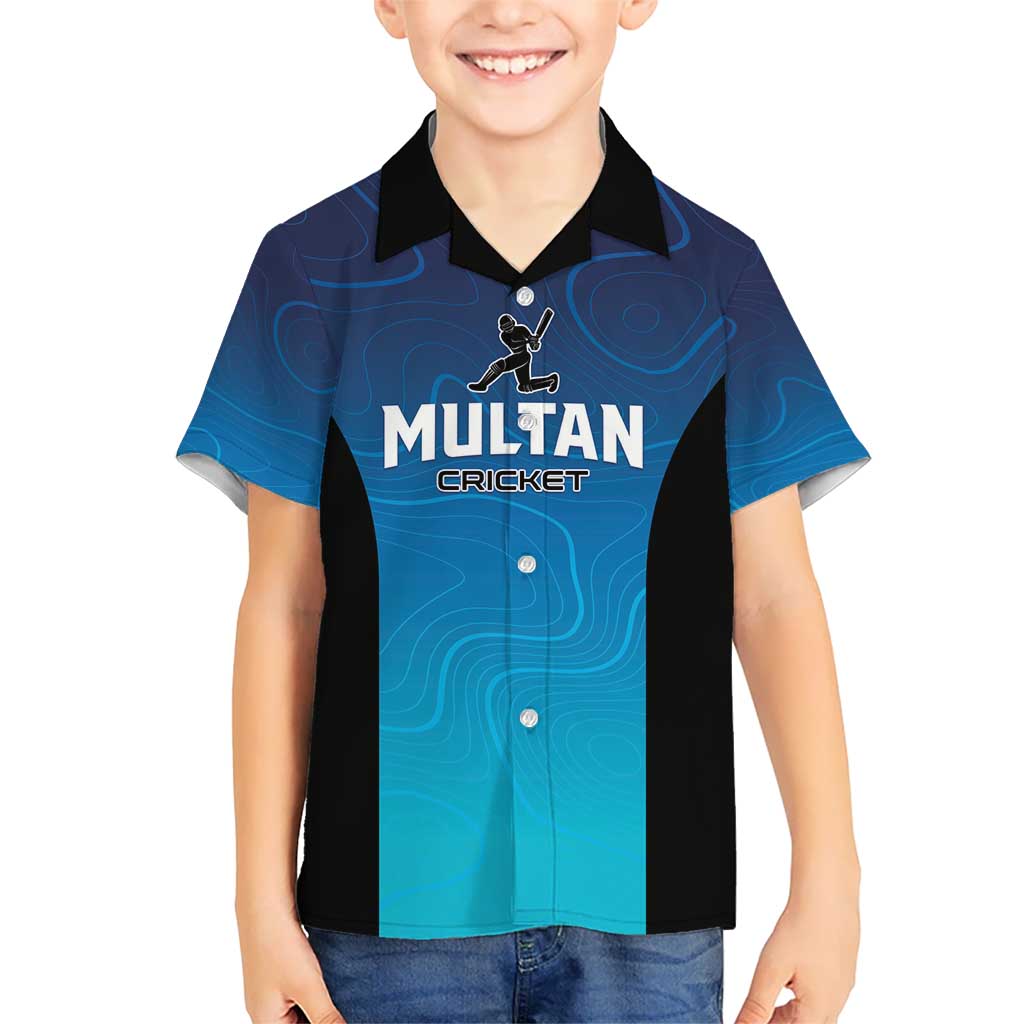 Custom Multan Cricket Kid Hawaiian Shirt Sultan Dreams Do Come True - Wonder Print Shop