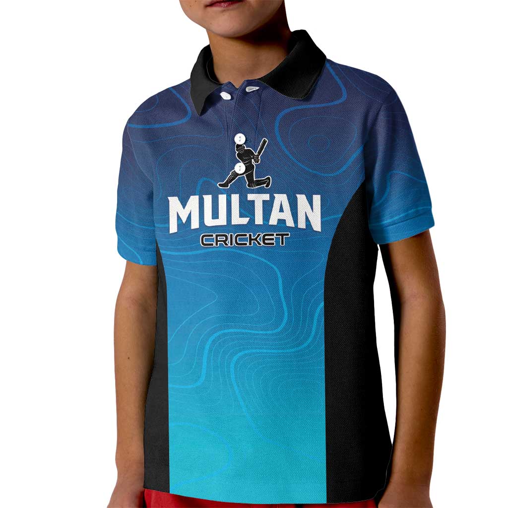 Custom Multan Cricket Kid Polo Shirt Sultan Dreams Do Come True - Wonder Print Shop