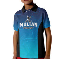 Custom Multan Cricket Kid Polo Shirt Sultan Dreams Do Come True - Wonder Print Shop