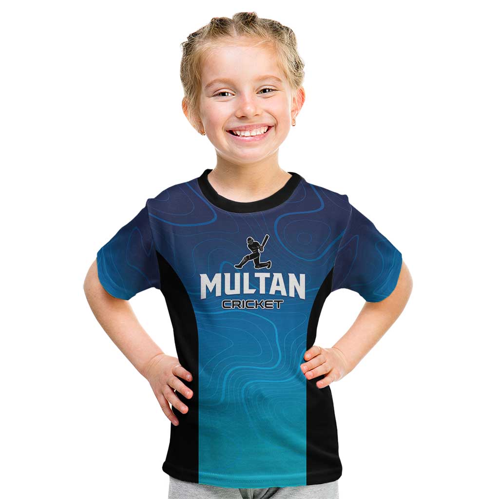 Custom Multan Cricket Kid T Shirt Sultan Dreams Do Come True - Wonder Print Shop