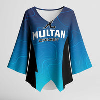 Custom Multan Cricket Kimono Sleeve Blouse Sultan Dreams Do Come True - Wonder Print Shop
