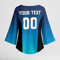 Custom Multan Cricket Kimono Sleeve Blouse Sultan Dreams Do Come True - Wonder Print Shop