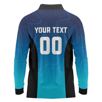 Custom Multan Cricket Long Sleeve Polo Shirt Sultan Dreams Do Come True - Wonder Print Shop