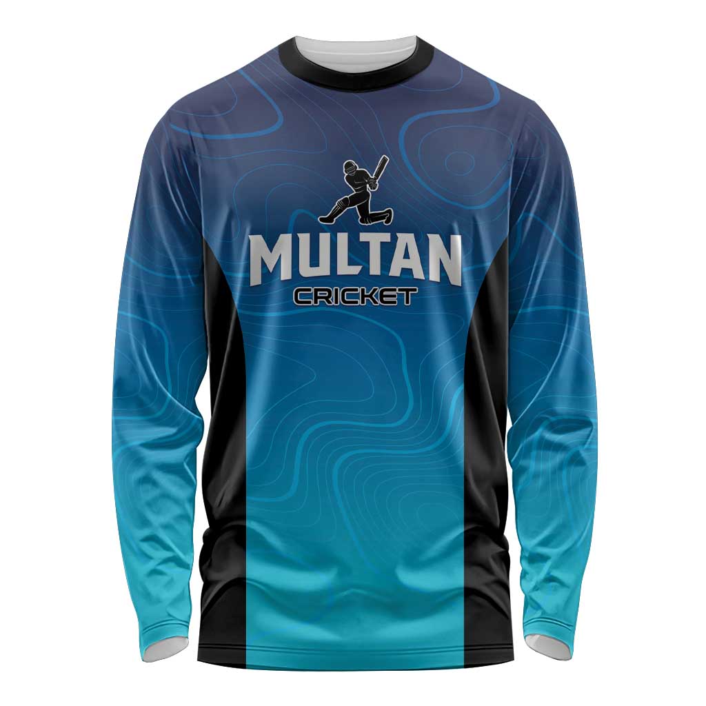 Custom Multan Cricket Long Sleeve Shirt Sultan Dreams Do Come True - Wonder Print Shop