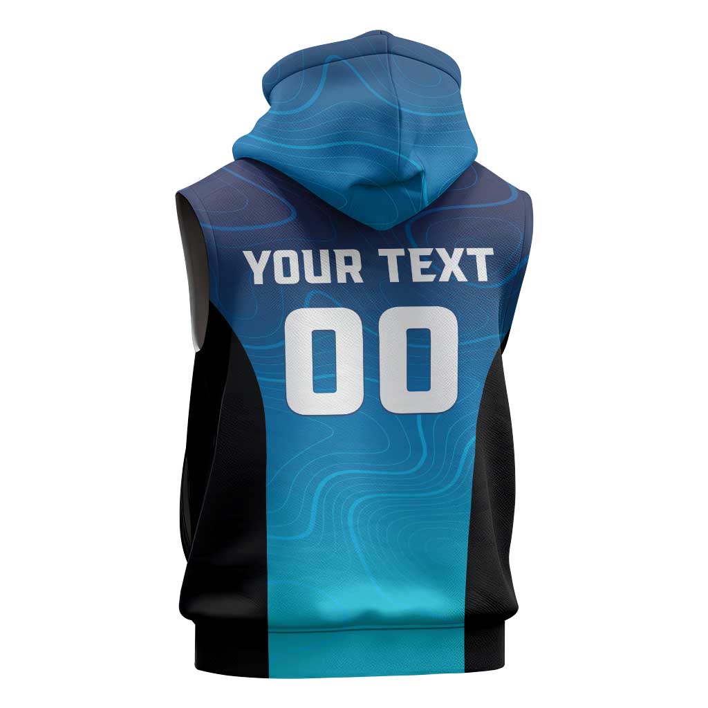 Custom Multan Cricket Sleeveless Hoodie Sultan Dreams Do Come True - Wonder Print Shop