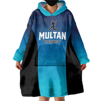 Custom Multan Cricket Wearable Blanket Hoodie Sultan Dreams Do Come True - Wonder Print Shop