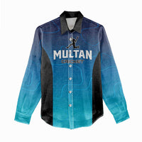 Custom Multan Cricket Women Casual Shirt Sultan Dreams Do Come True - Wonder Print Shop