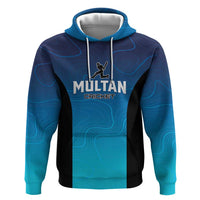 Custom Multan Cricket Zip Hoodie Sultan Dreams Do Come True - Wonder Print Shop
