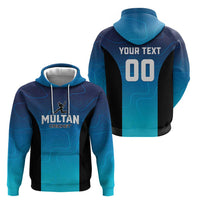 Custom Multan Cricket Zip Hoodie Sultan Dreams Do Come True - Wonder Print Shop