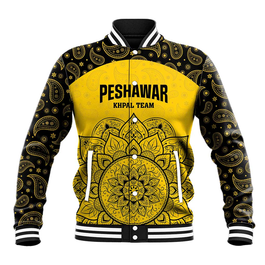 Custom Peshawar Cricket Baseball Jacket Hum Zalmi Hum Peshawar - Wonder Print Shop