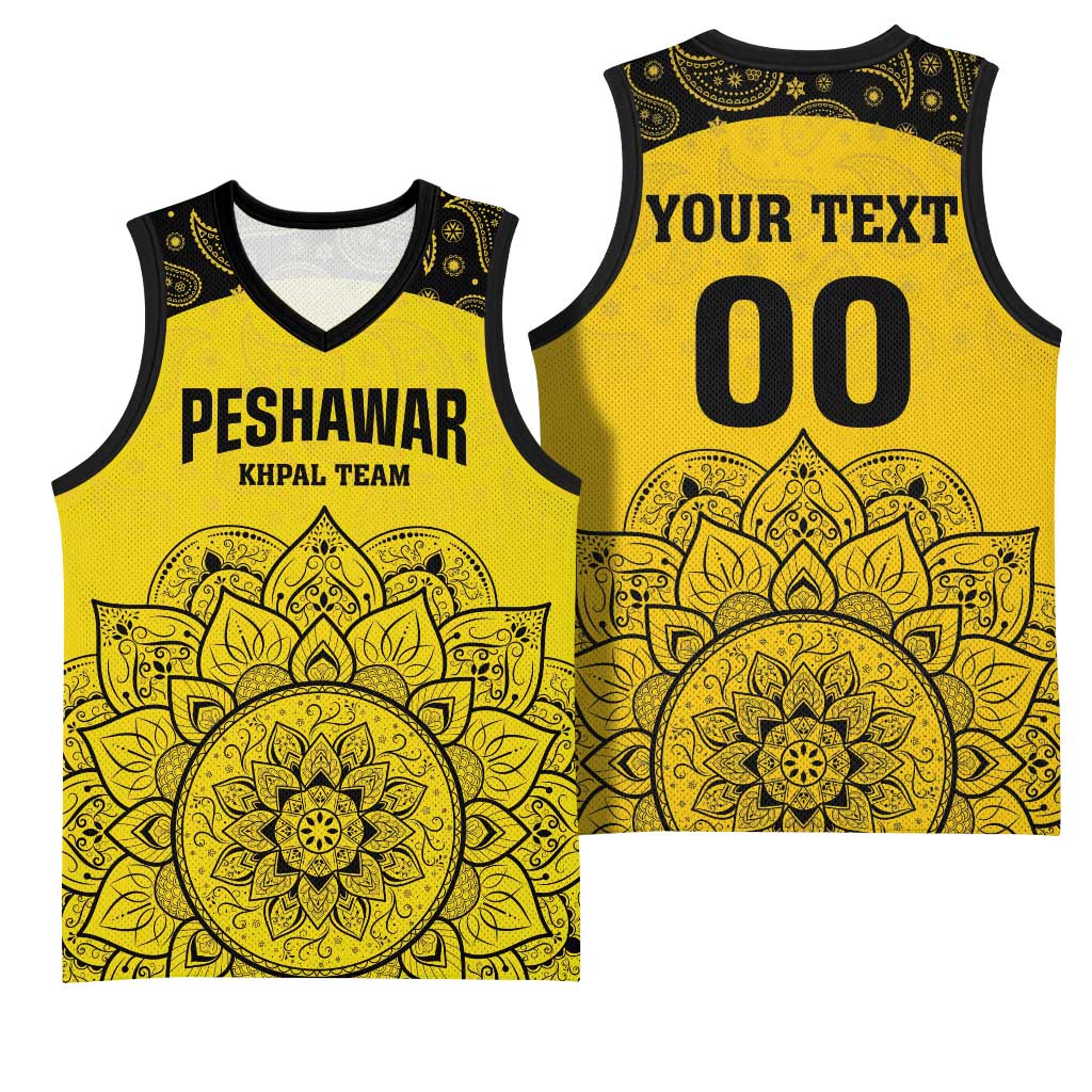 Custom Peshawar Cricket Basketball Jersey Hum Zalmi Hum Peshawar - Wonder Print Shop