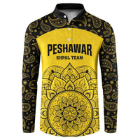 Custom Peshawar Cricket Button Sweatshirt Hum Zalmi Hum Peshawar - Wonder Print Shop