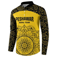 Custom Peshawar Cricket Button Sweatshirt Hum Zalmi Hum Peshawar - Wonder Print Shop