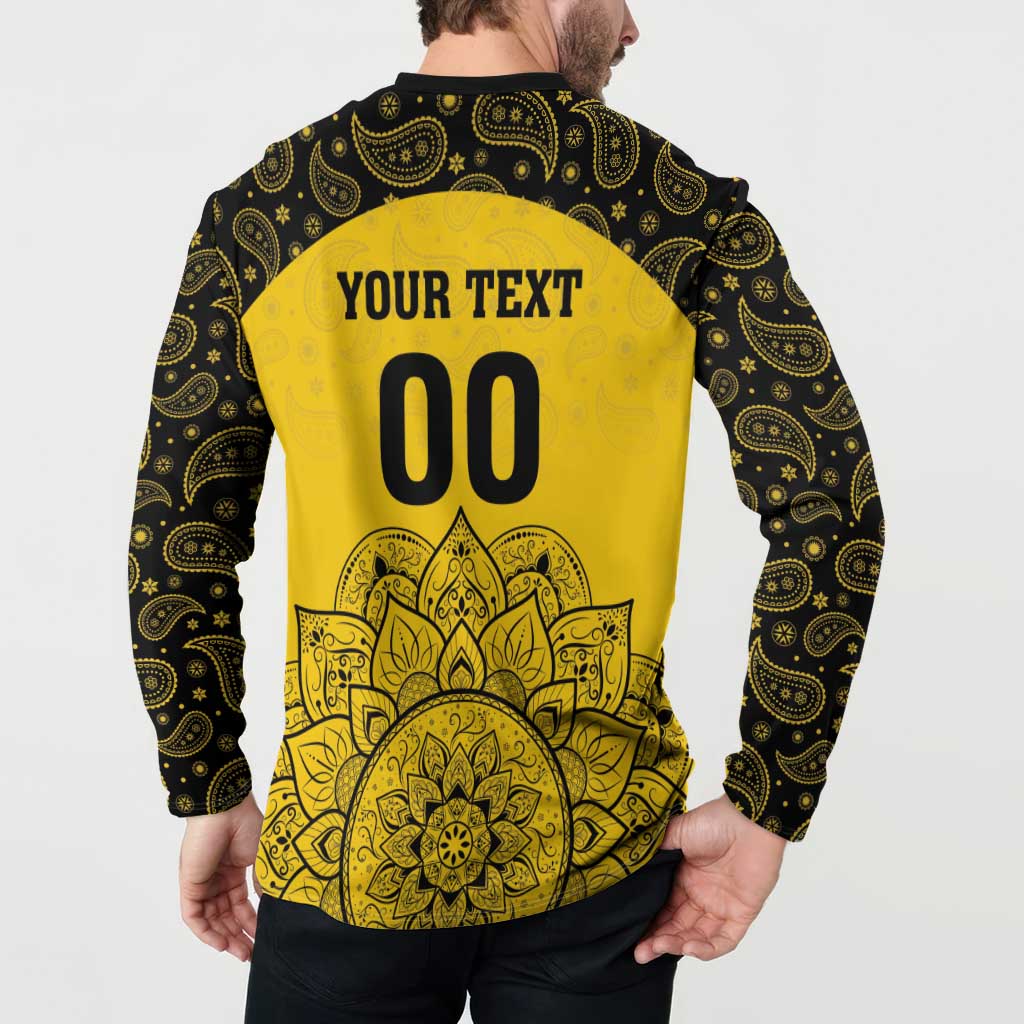 Custom Peshawar Cricket Button Sweatshirt Hum Zalmi Hum Peshawar - Wonder Print Shop