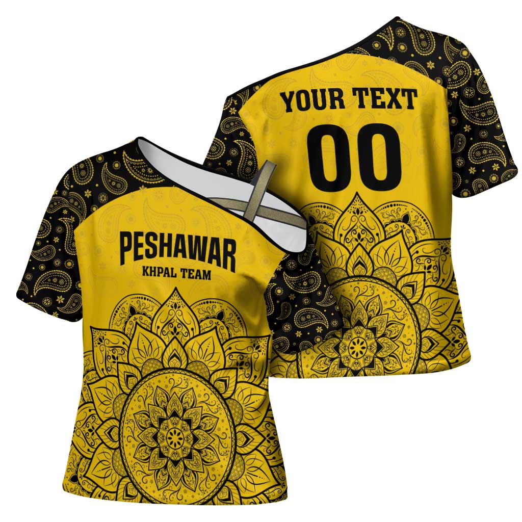 Custom Peshawar Cricket Cross Shoulder Shirt Hum Zalmi Hum Peshawar - Wonder Print Shop