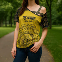Custom Peshawar Cricket Cross Shoulder Shirt Hum Zalmi Hum Peshawar - Wonder Print Shop