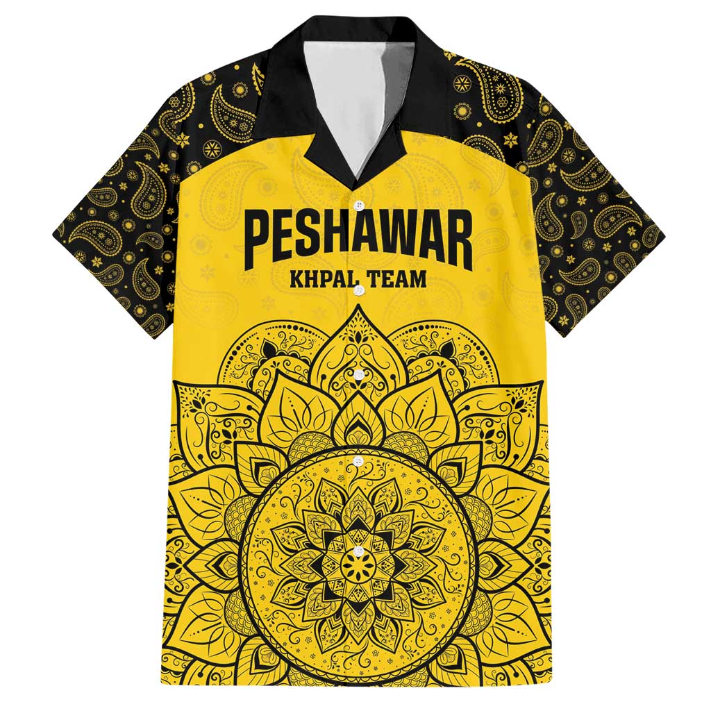 Custom Peshawar Cricket Hawaiian Shirt Hum Zalmi Hum Peshawar - Wonder Print Shop