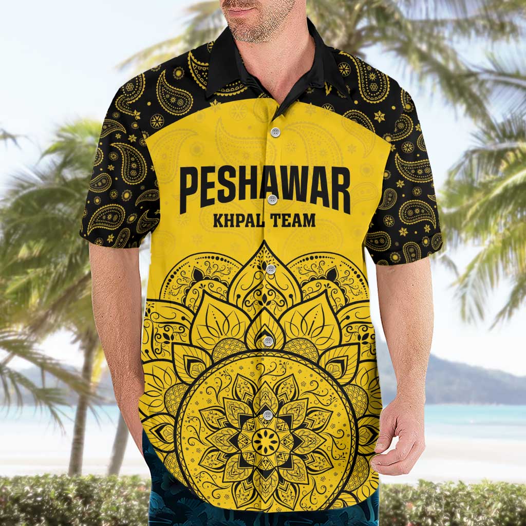 Custom Peshawar Cricket Hawaiian Shirt Hum Zalmi Hum Peshawar - Wonder Print Shop