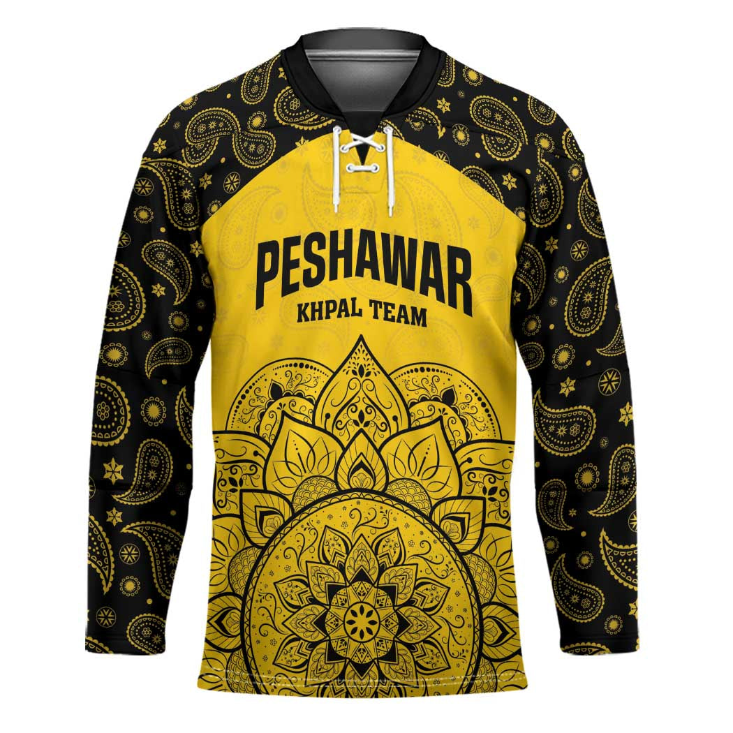 Custom Peshawar Cricket Hockey Jersey Hum Zalmi Hum Peshawar - Wonder Print Shop