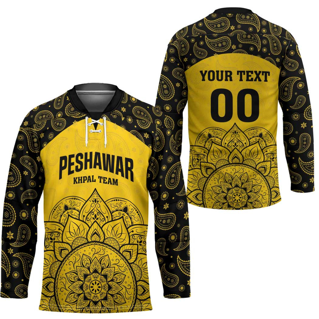 Custom Peshawar Cricket Hockey Jersey Hum Zalmi Hum Peshawar - Wonder Print Shop