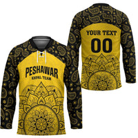 Custom Peshawar Cricket Hockey Jersey Hum Zalmi Hum Peshawar - Wonder Print Shop