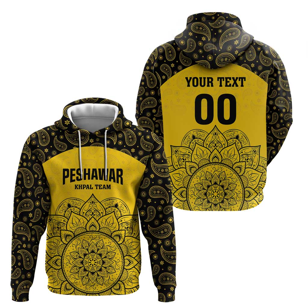 Custom Peshawar Cricket Hoodie Hum Zalmi Hum Peshawar - Wonder Print Shop