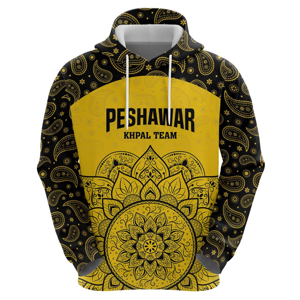 Custom Peshawar Cricket Hoodie Hum Zalmi Hum Peshawar - Wonder Print Shop
