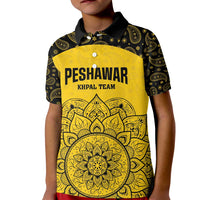 Custom Peshawar Cricket Kid Polo Shirt Hum Zalmi Hum Peshawar - Wonder Print Shop