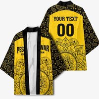 Custom Peshawar Cricket Kimono Hum Zalmi Hum Peshawar - Wonder Print Shop