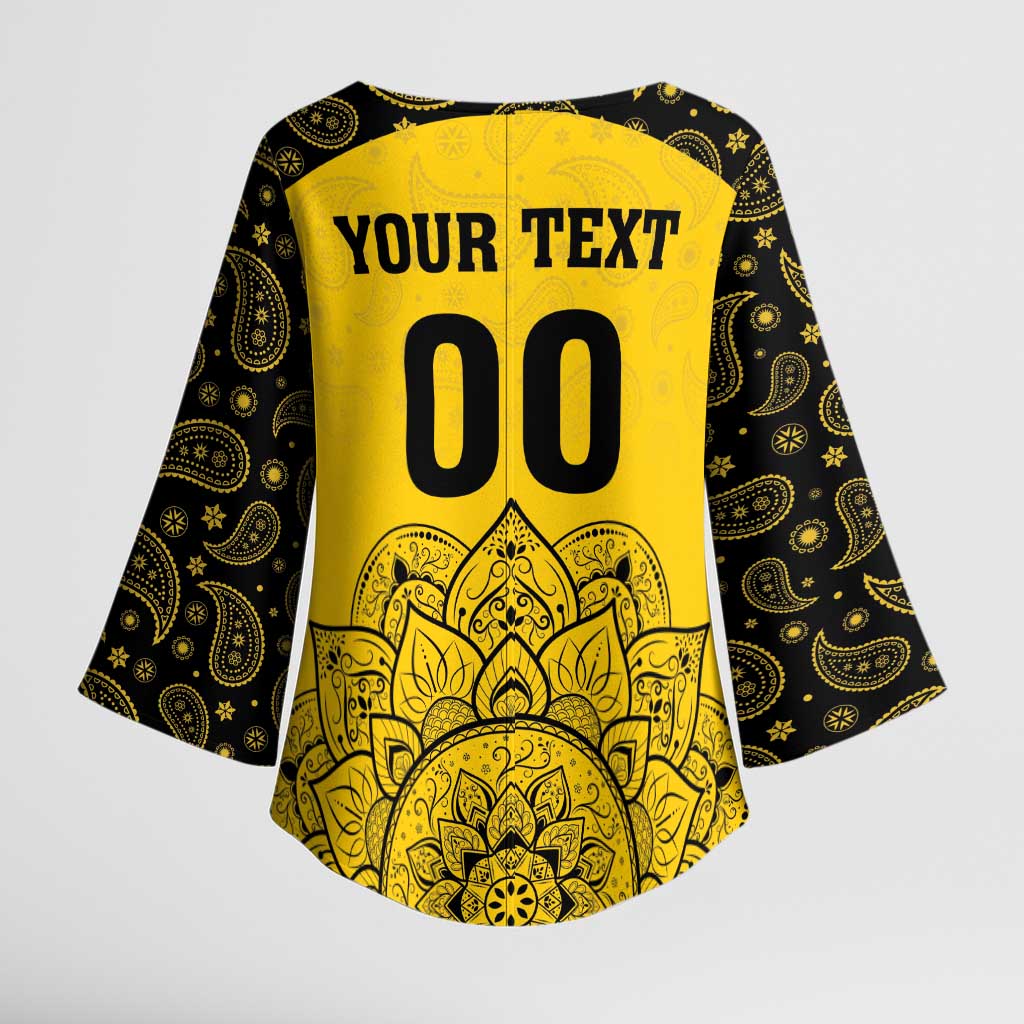 Custom Peshawar Cricket Kimono Sleeve Blouse Hum Zalmi Hum Peshawar - Wonder Print Shop