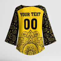 Custom Peshawar Cricket Kimono Sleeve Blouse Hum Zalmi Hum Peshawar - Wonder Print Shop