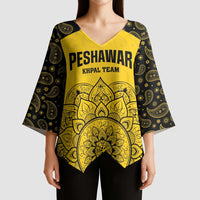 Custom Peshawar Cricket Kimono Sleeve Blouse Hum Zalmi Hum Peshawar - Wonder Print Shop