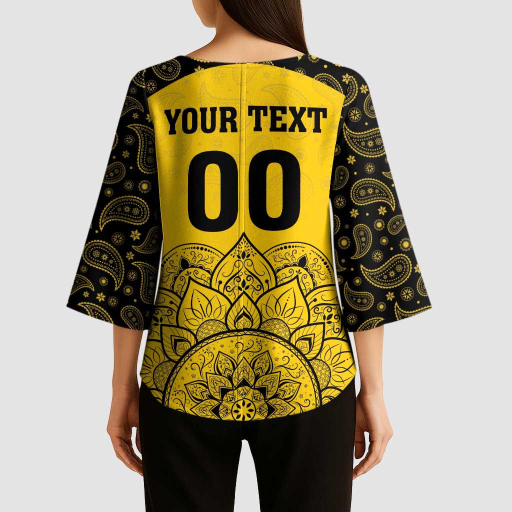 Custom Peshawar Cricket Kimono Sleeve Blouse Hum Zalmi Hum Peshawar - Wonder Print Shop