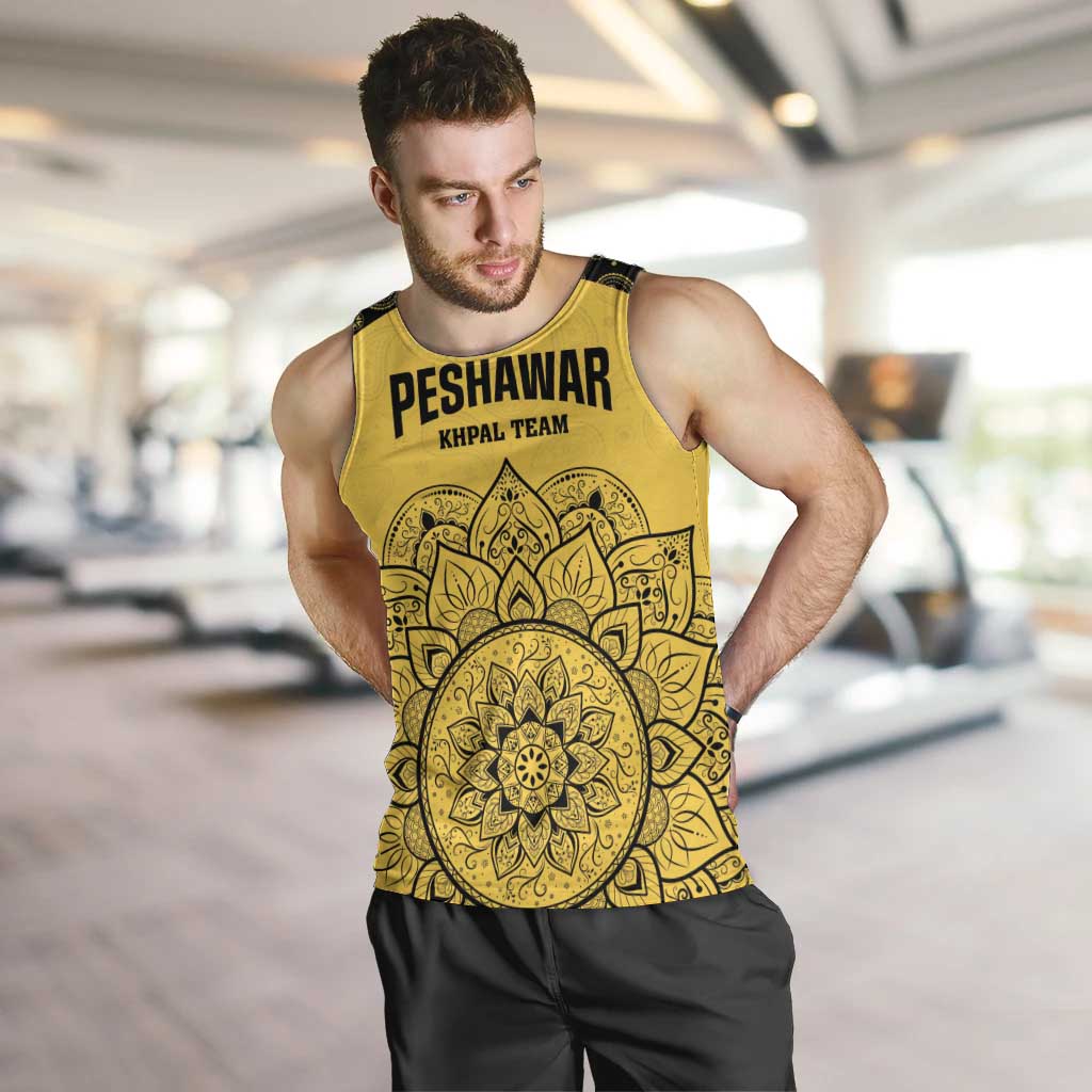 Custom Peshawar Cricket Men Tank Top Hum Zalmi Hum Peshawar - Wonder Print Shop