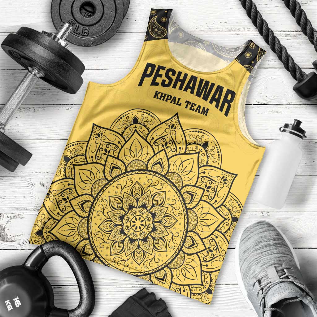 Custom Peshawar Cricket Men Tank Top Hum Zalmi Hum Peshawar - Wonder Print Shop
