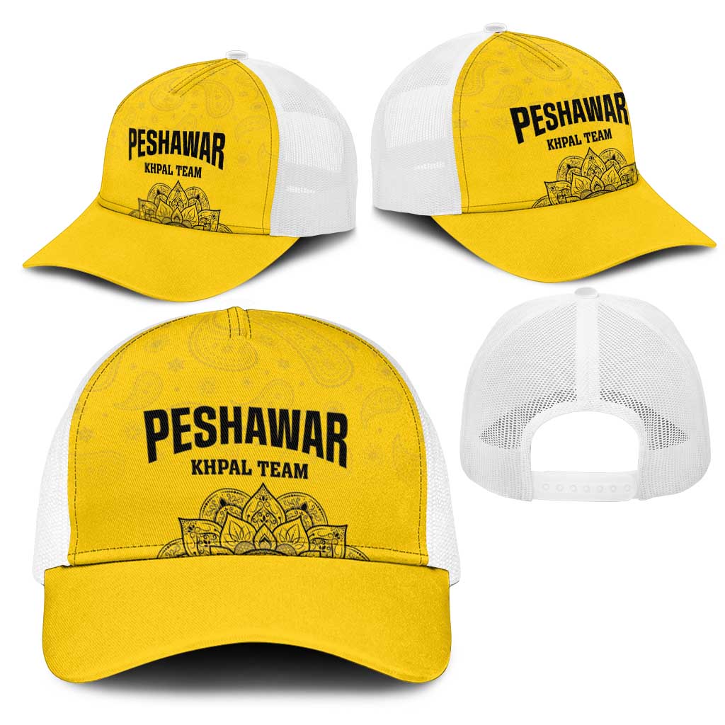 Peshawar Cricket Mesh Trucker Cap Hum Zalmi Hum Peshawar - Wonder Print Shop