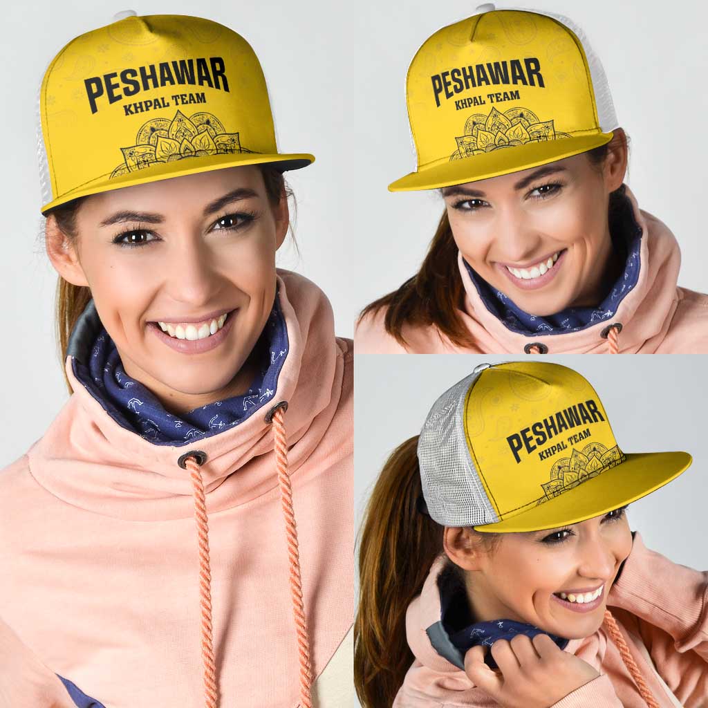Peshawar Cricket Mesh Trucker Cap Hum Zalmi Hum Peshawar - Wonder Print Shop
