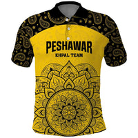 Custom Peshawar Cricket Polo Shirt Hum Zalmi Hum Peshawar - Wonder Print Shop