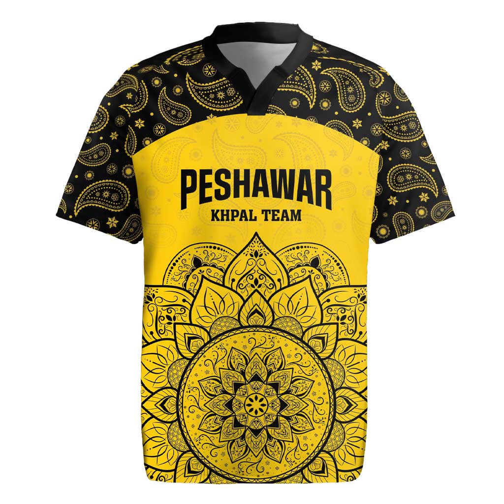 Custom Peshawar Cricket Rugby Jersey Hum Zalmi Hum Peshawar - Wonder Print Shop