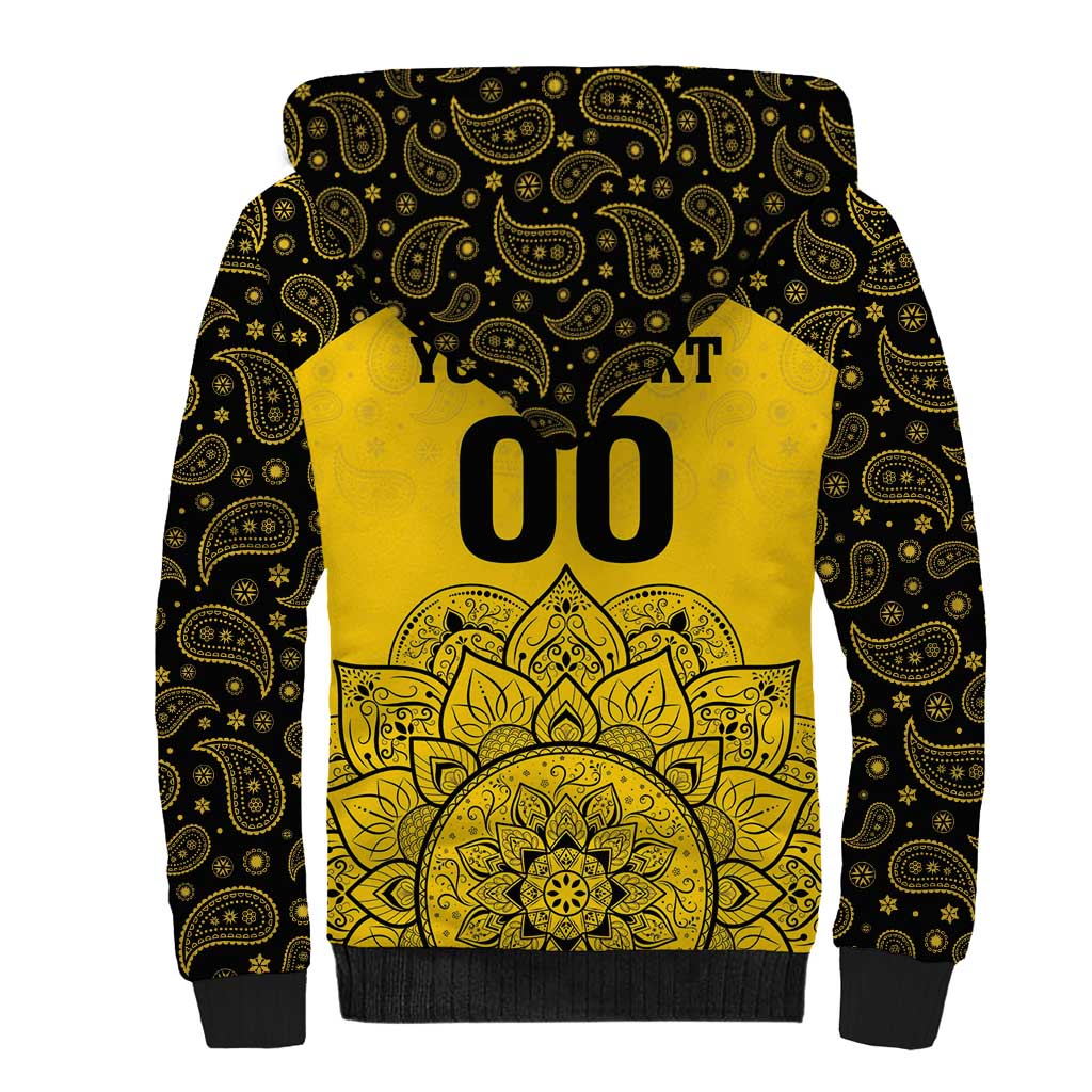 Custom Peshawar Cricket Sherpa Hoodie Hum Zalmi Hum Peshawar - Wonder Print Shop