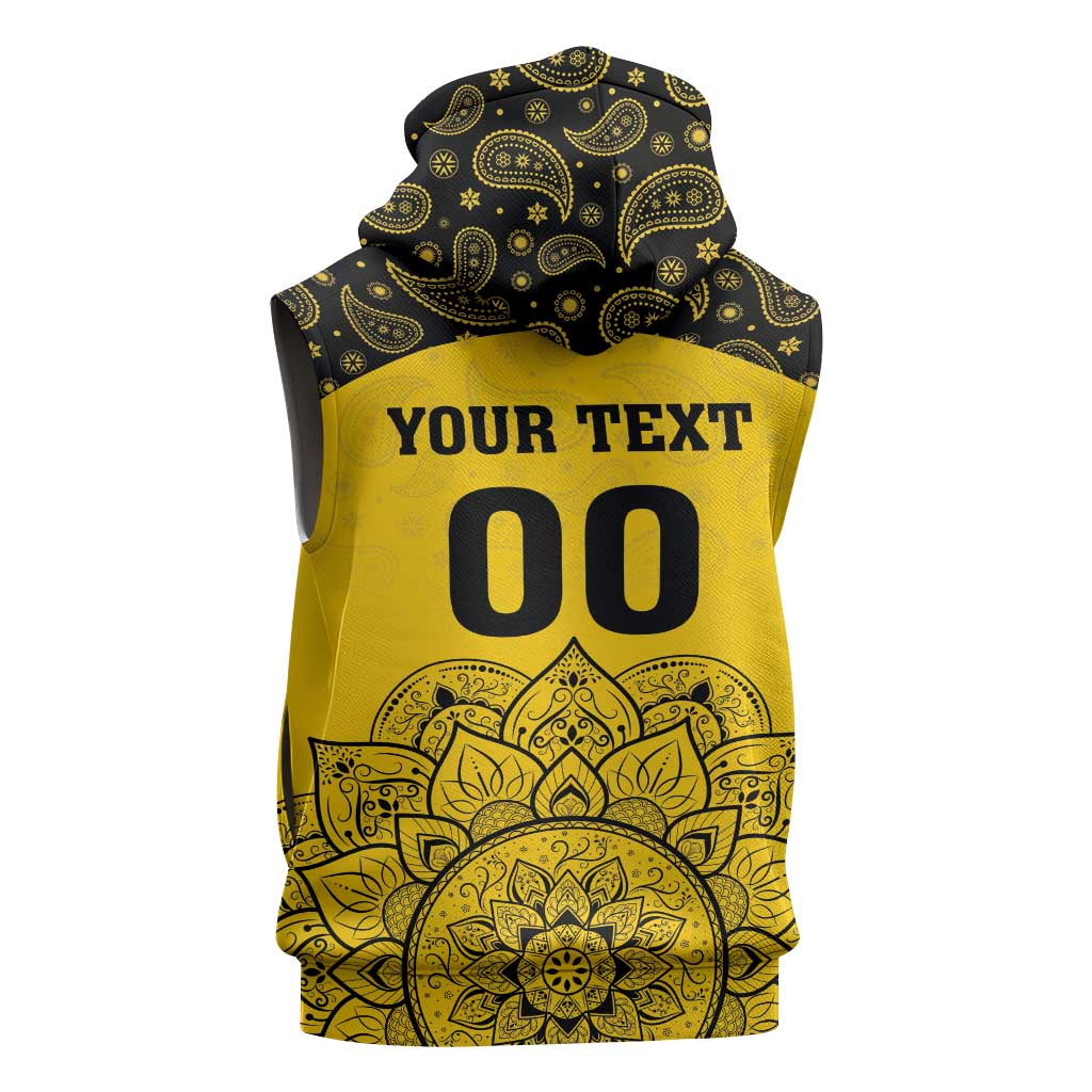 Custom Peshawar Cricket Sleeveless Hoodie Hum Zalmi Hum Peshawar - Wonder Print Shop