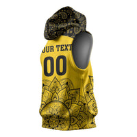 Custom Peshawar Cricket Sleeveless Hoodie Hum Zalmi Hum Peshawar - Wonder Print Shop