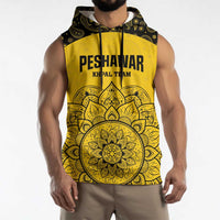 Custom Peshawar Cricket Sleeveless Hoodie Hum Zalmi Hum Peshawar - Wonder Print Shop