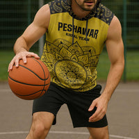 Custom Peshawar Cricket Sleeveless Hoodie Hum Zalmi Hum Peshawar - Wonder Print Shop